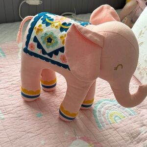 Pillowfort Pink Elephant Plush Toy
